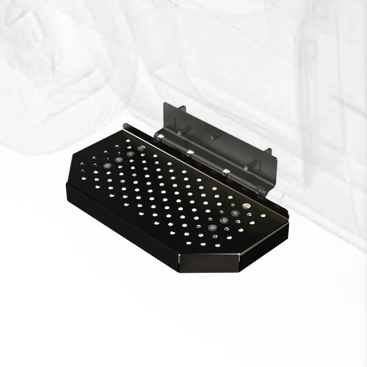 ME0514-JL1.CS – LEGEND FLEET Truck Step, Cab Mount Single Flat Treaded Step 63 Pound Capacity Fixed Stationary E-Coat...